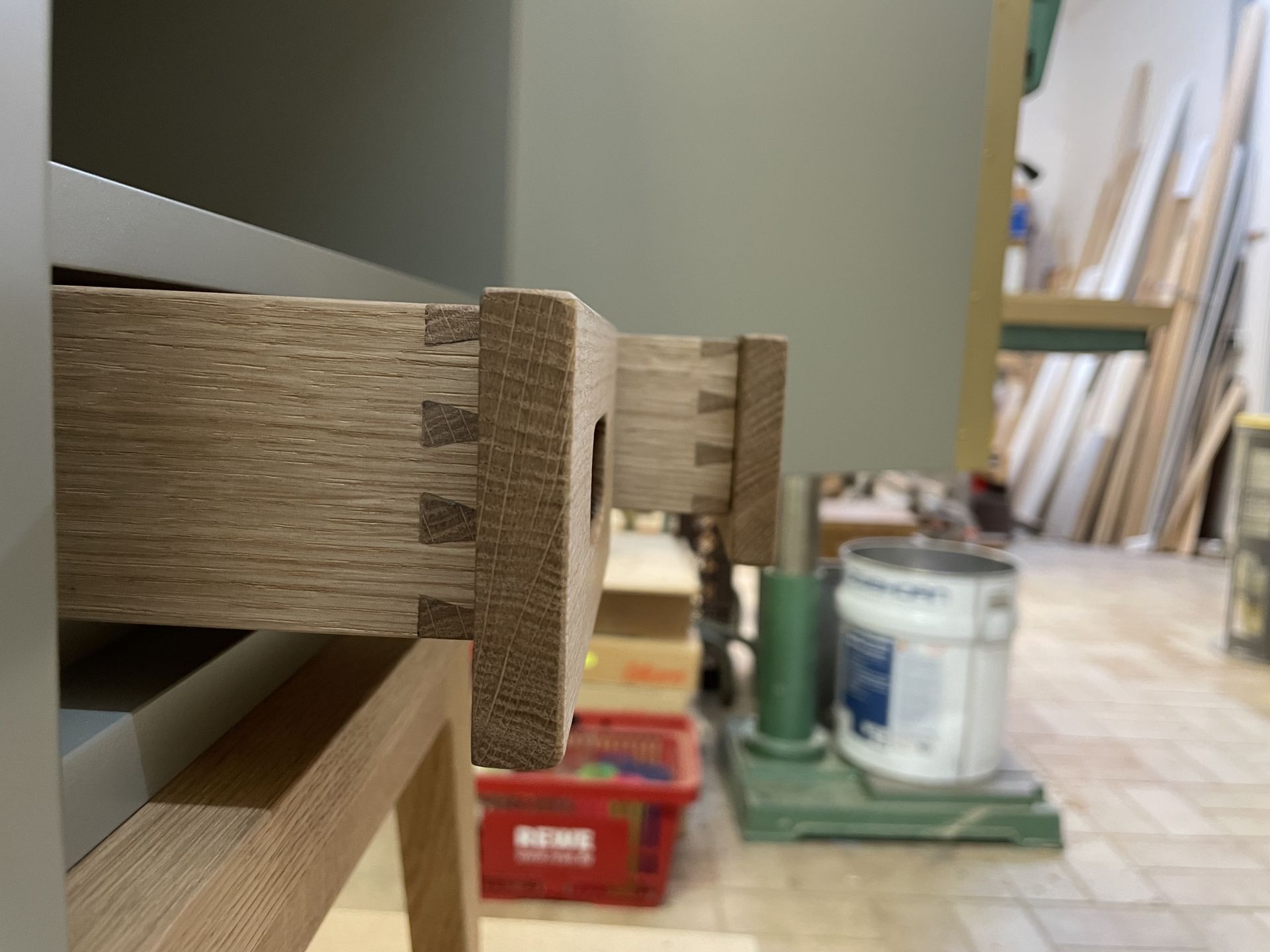 Schwalbenschwanz-Verbindung